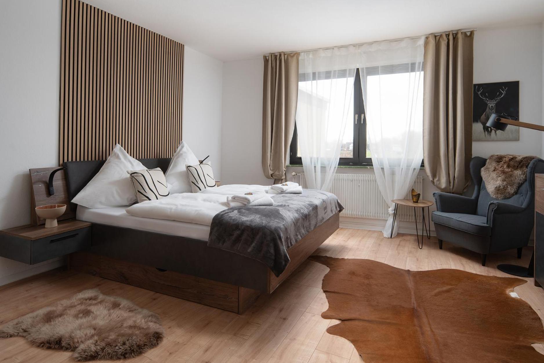 1-4 Gaeste Wohnung W-Lan, Netflix, Amazon, Parken, Arbeitsplatz, 24H Check In ,Vollausgestattet Kueche, Handtuecher Seife U,V,M Fuer Geschaeftsreisende, Paare, Familien , Datteln Exterior photo